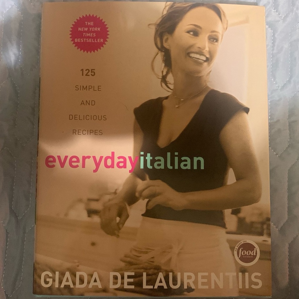 Cook book. Everyday Italian. New York Times best seller by Giada De Laurentiis